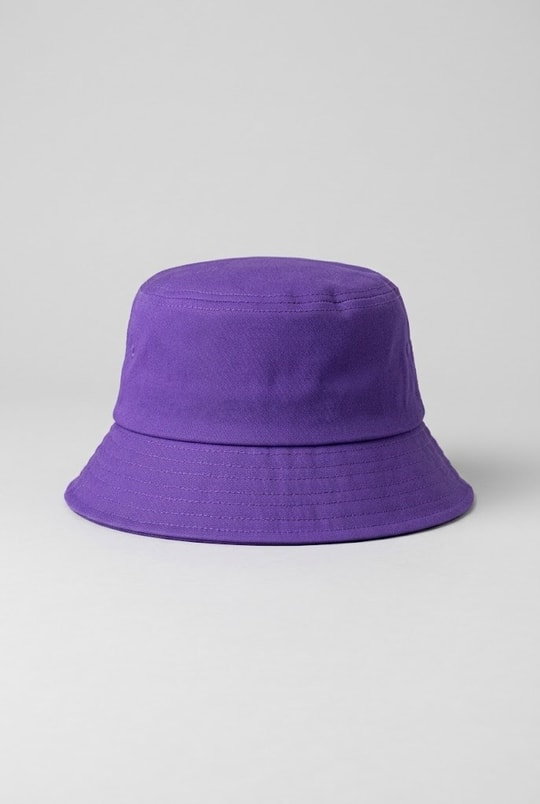 Mor Bucket Şapka