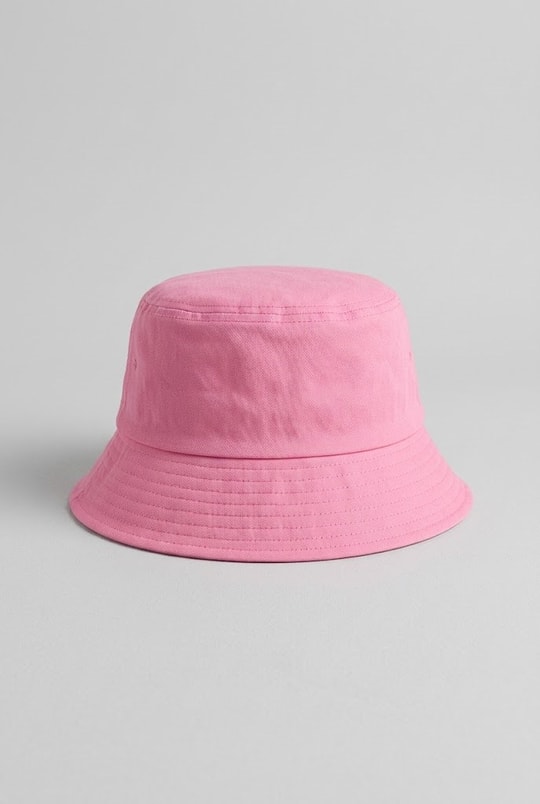 Pembe Bucket Şapka