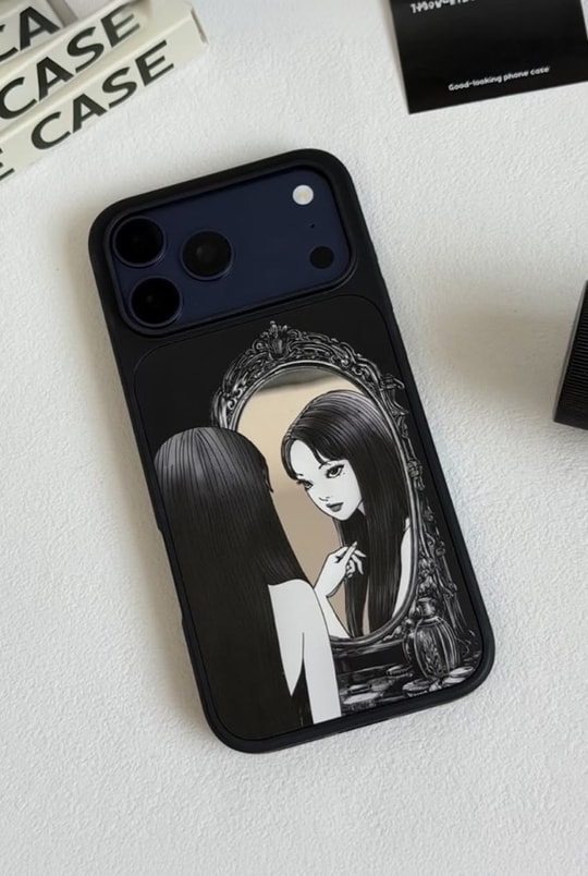 Siyah Fujiang Kitty iPhone Kılıfı
