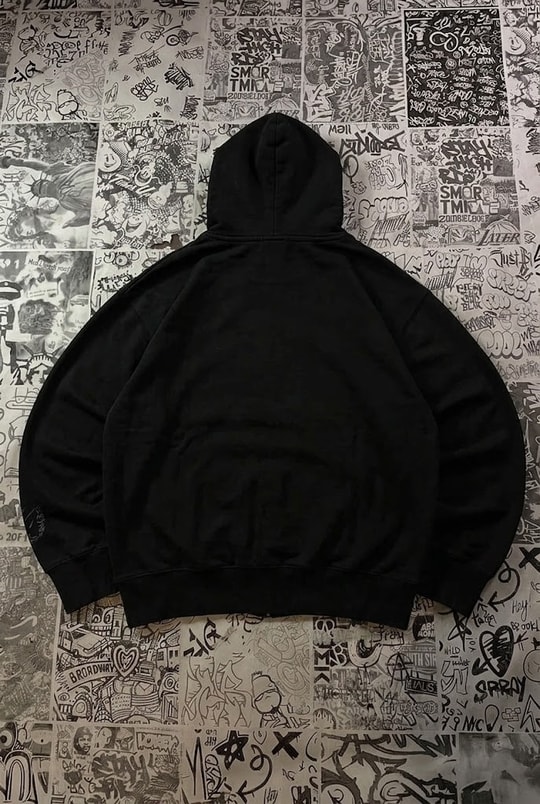 Siyah Yeşil Pençe Streerwaer Unisex Hırka
