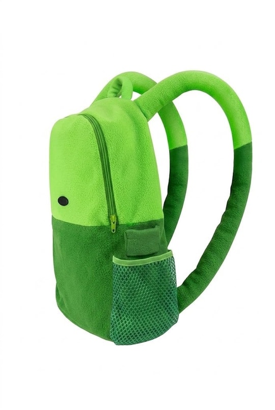 Yeşil Adventure Time Finn Unisex Sırt Çantası