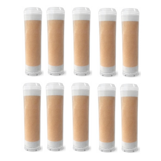 10 Adet Su Arıtma Reçine Katyonik 10'' Shell Filtre