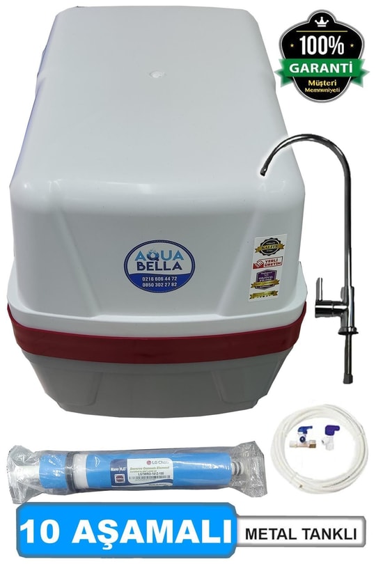 AQUA BELLA Optimus Prime 12 LT Çelik Tanklı Su Arıtma