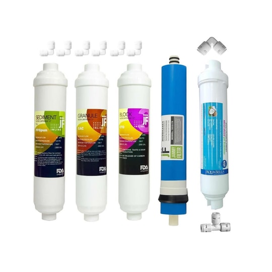AQUA Line Marka Filtre Inline Kapalı Kasa 5'li Filtre Seti