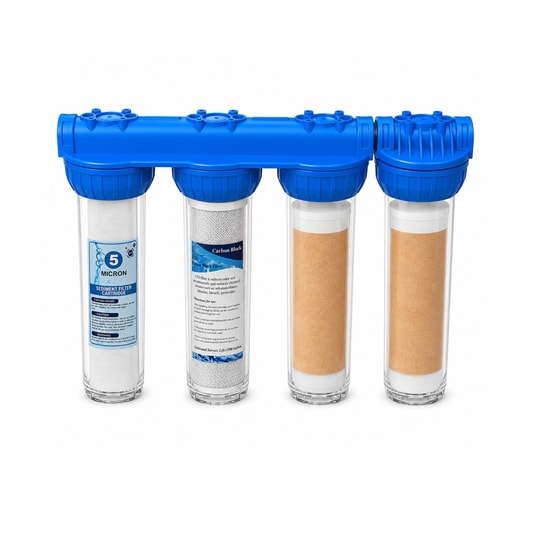 Dört Aşama 5 Micron-Reçine-Reçine ve Aktif Karbonlu Su Arıtma Cihazı