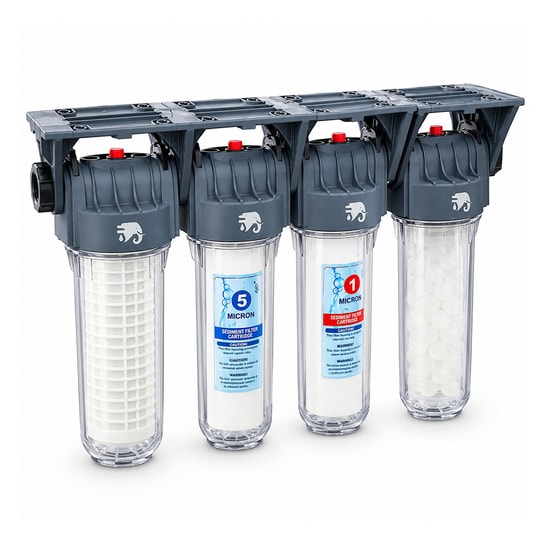 Eurofil 4 Aşamalı Çamur, Tortu, Kum ve Kireç Önleyici 4Lü Pro Series