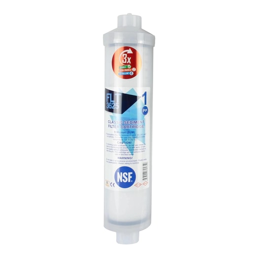 FLT 3625 İnline NSF Sertifikalı Su Arıtma Filtresi