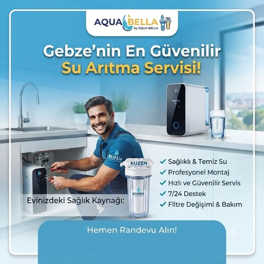 Gebze Su Arıtma Servisi
