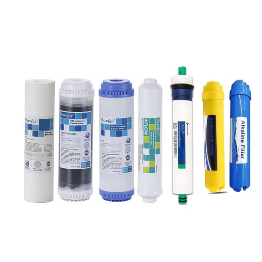 Purefer Açık Su Arıtma Filtresi 7 Aşamalı Pentair Membranlı