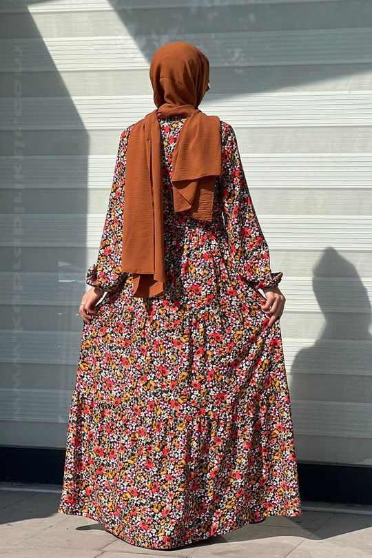 Elif Çiçekli Elbise