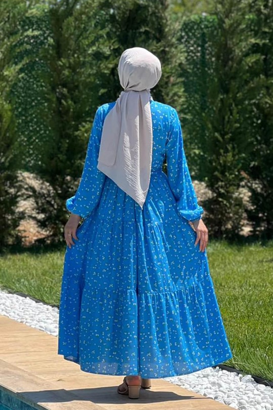 Gülşah Bebe Mavi Elbise