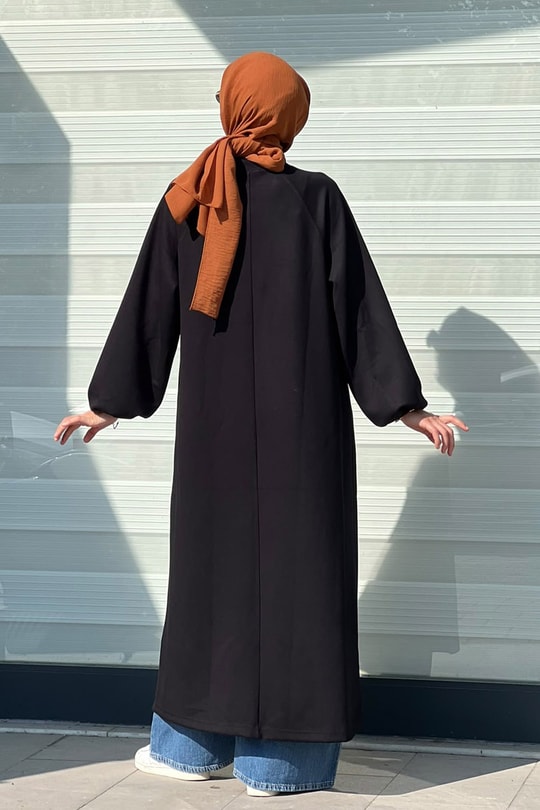 Siyah Oysho Tunik Elbise