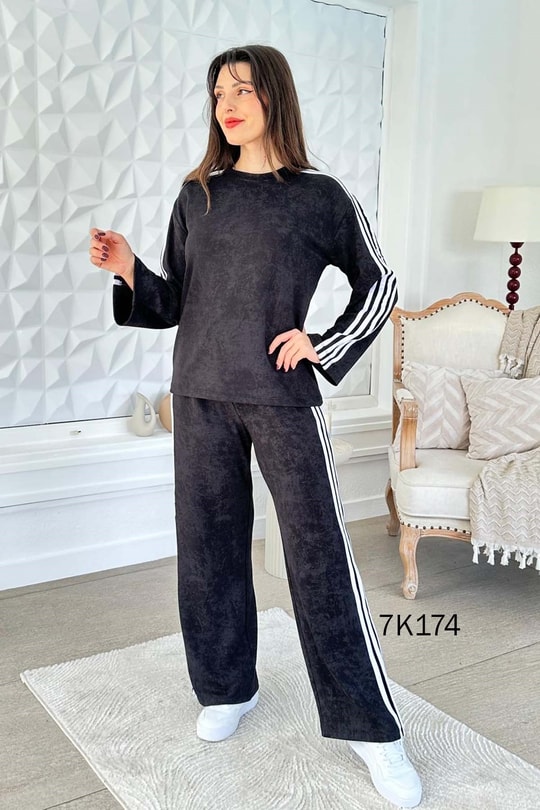 Batik Modal Şeritli Takım