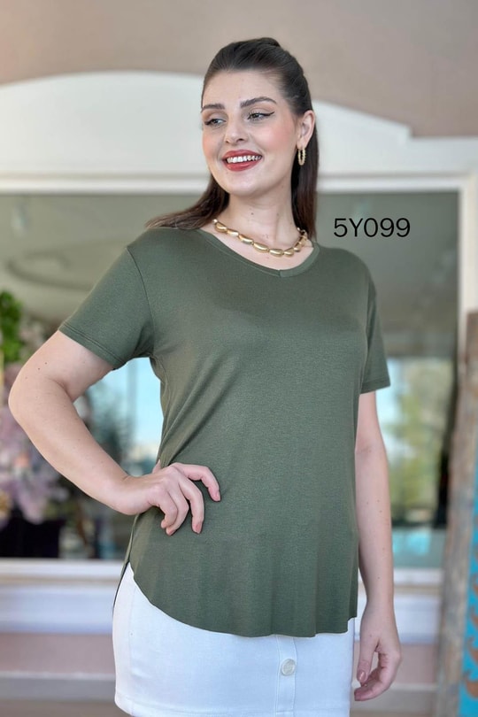 V Yaka Bambu Basic Tshirt