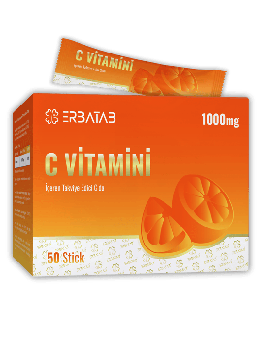 Erbatab C Vitamini İçeren Takviye Edici Gıda