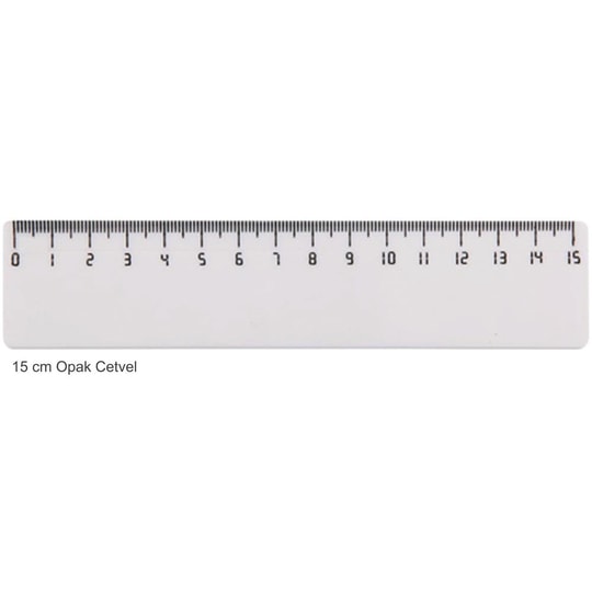 15cm Cetvel