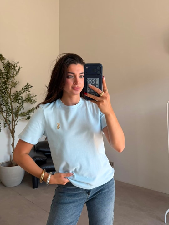 Bebe Mavisi Marka Model Diana Tişört
