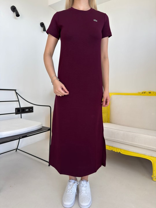 Bordo Marka Model Yumuşacık modal Elbise