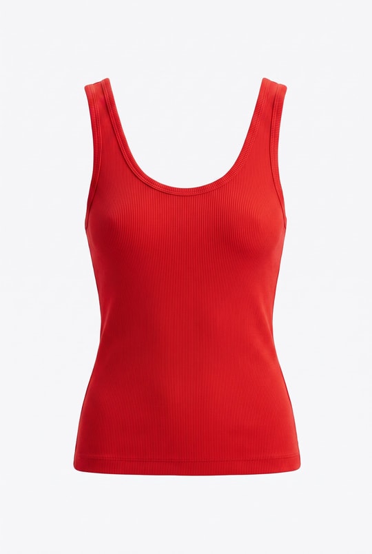 Kırmızı Fitilli Vera Crop Bluz