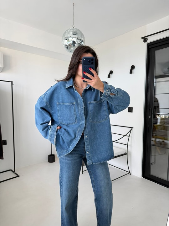 Mavi Denim Gömlek Ceket