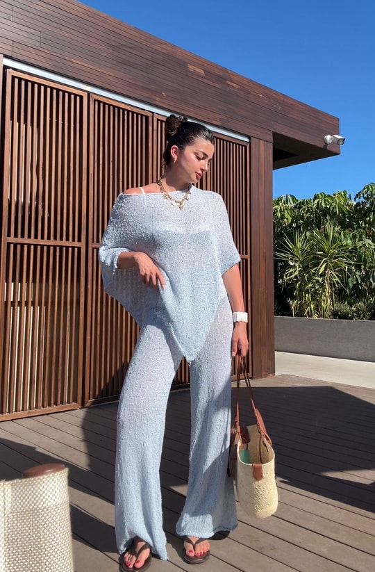 Mavi Summer Pareo Takım