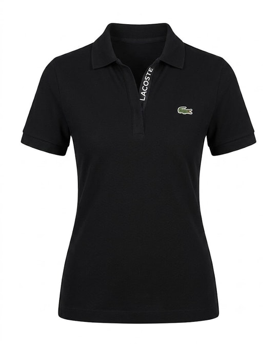 Siyah Polo Yaka Marka Model Tişört
