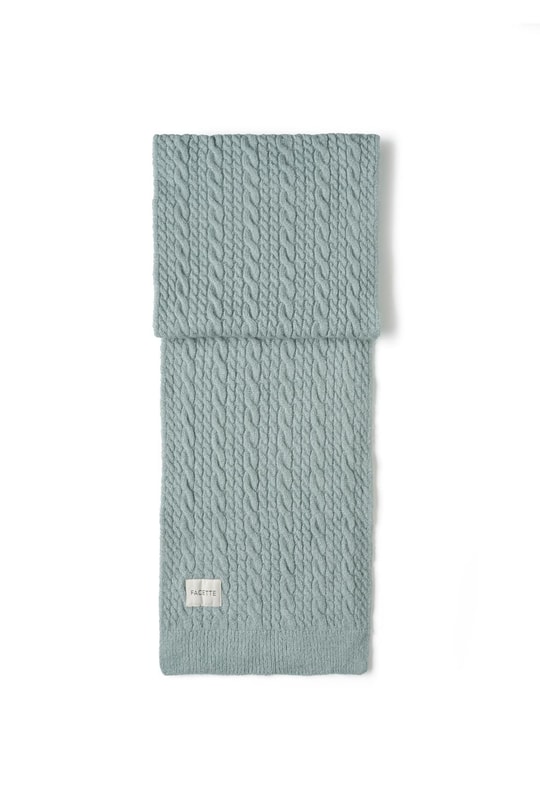 Saç Örgü Atkı Mint