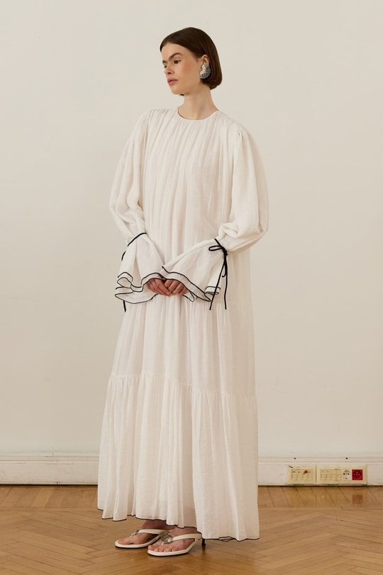 White Hilya Dress 