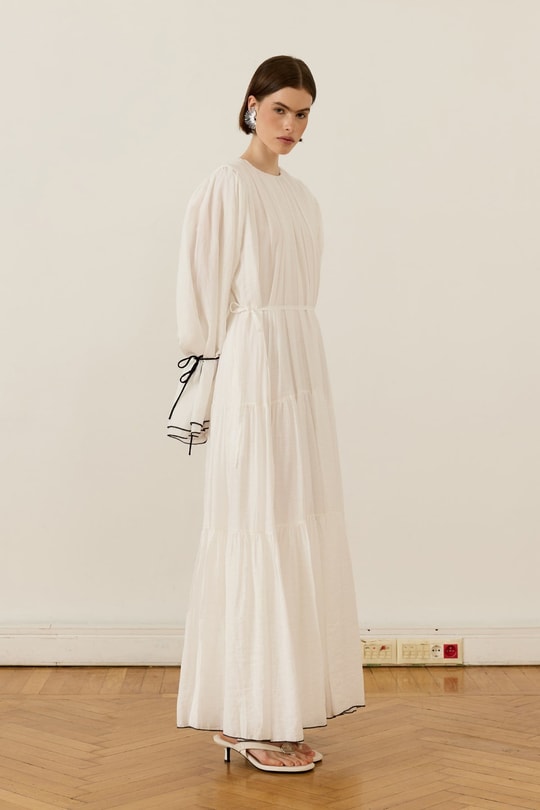 White Hilya Dress 