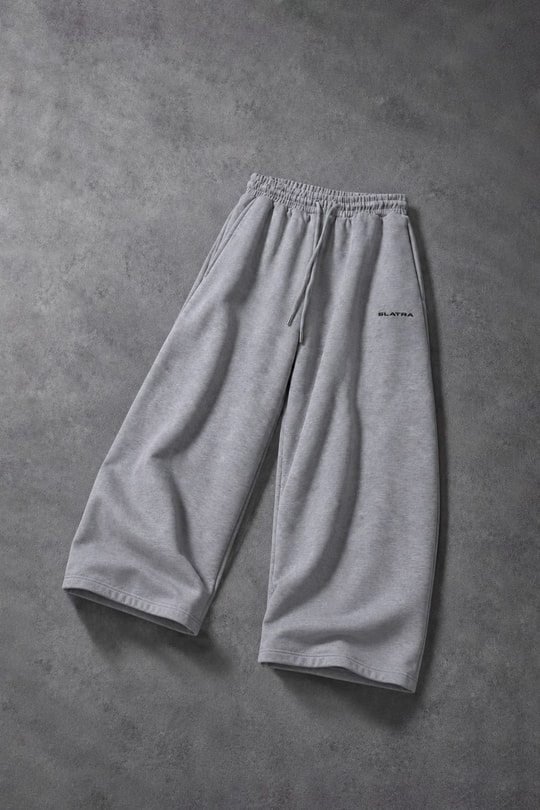 Erkek Gri Basic Baggy Eşofman
