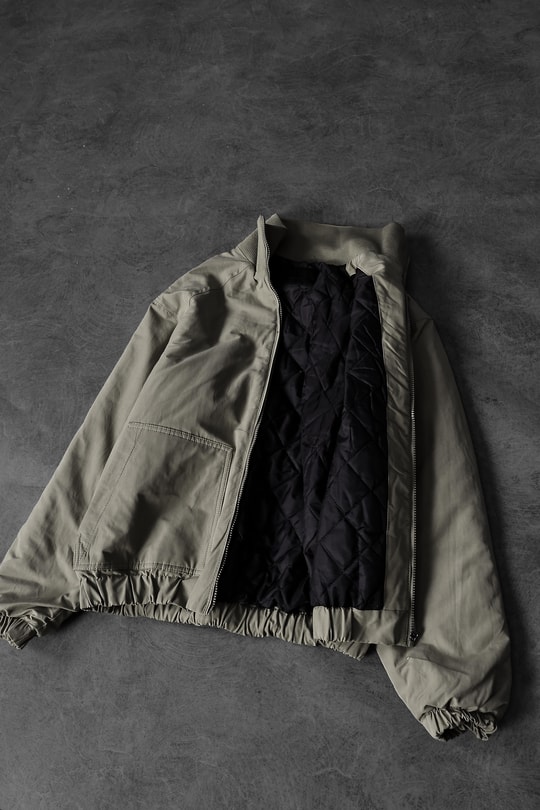 Erkek Haki Dolumlu Bomber Mont