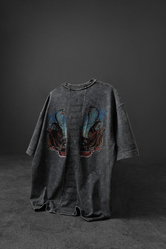 Slatra – Viper Özel Yıkamalı Oversize Tshirt | Sokak Modasında