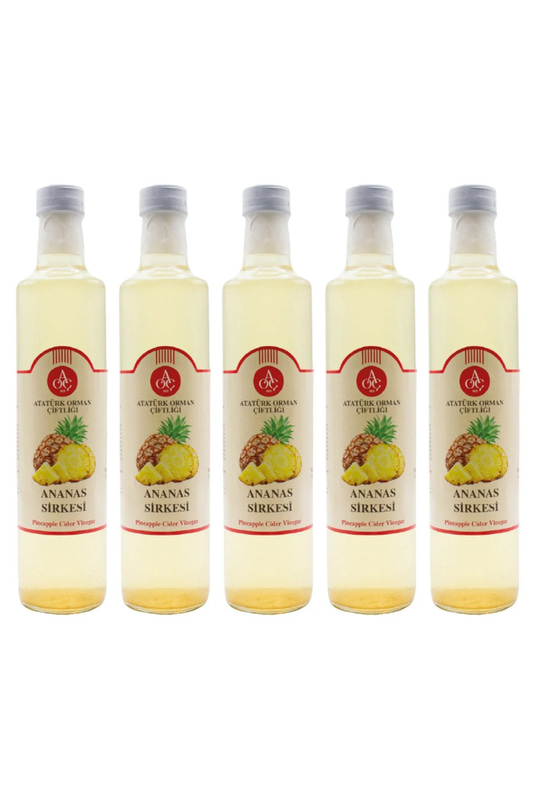 Ananas Sirkesi 5'li Set (5 x 500 ml)