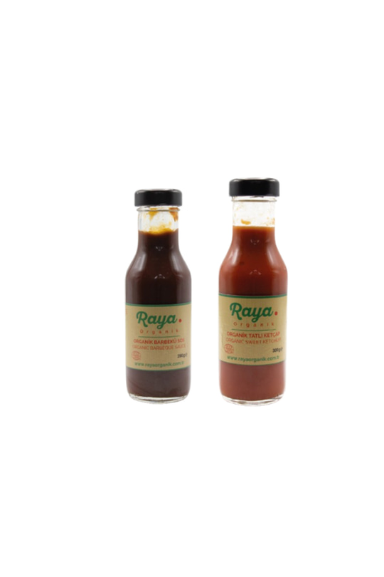 Organik Barbekü Sosu 290 g Tatlı Ketçap 300 g 2’li Set
