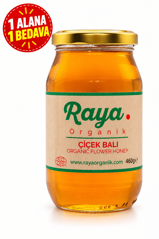 Organik Çiçek Balı 460 Gr