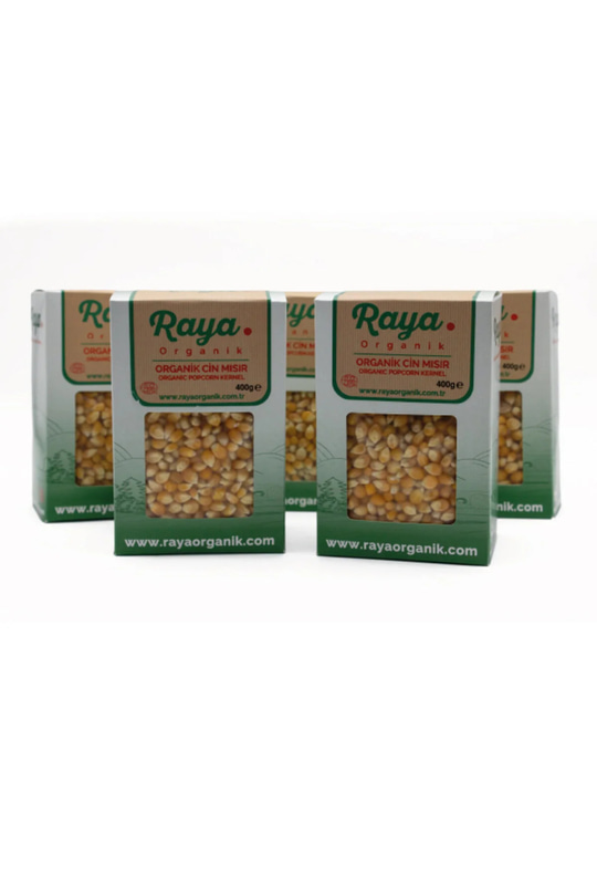 Organik Cin Mısır 5'li Set (400 g x 5)