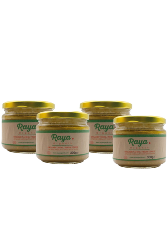 Organik Fındıklı Tahin Karışımı 4’lü Set 300 g x 4