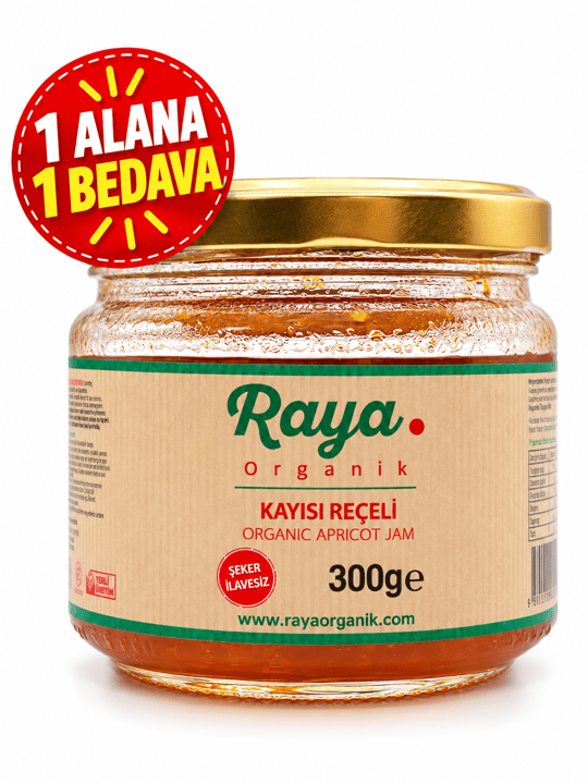 Organik Kayısı Reçeli 300 g