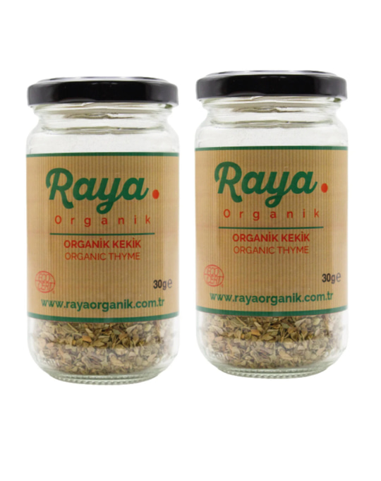 Organik Kekik 2'li Set (2 x 30 gr – Toplam 60 gr)