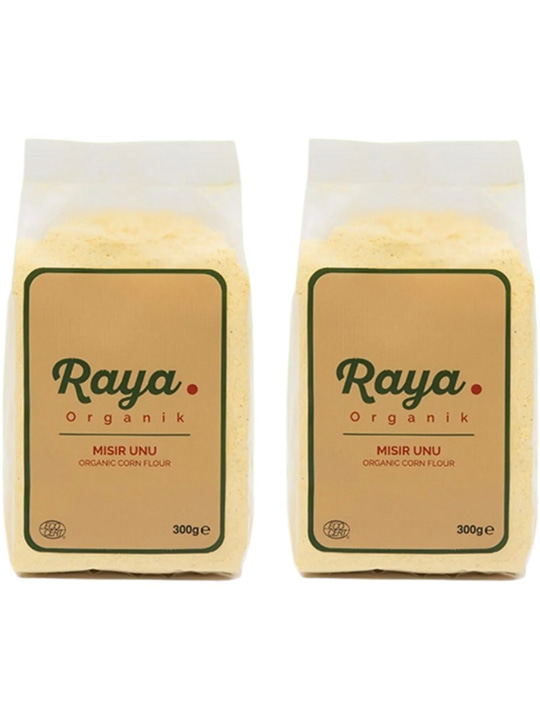 Organik Mısır Unu 2'li Set (2 x 300 gr – Toplam 600 gr)
