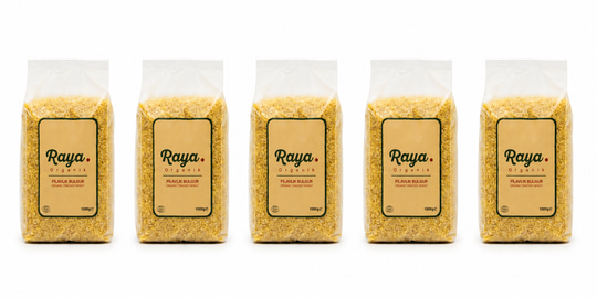 Organik Pilavlık Bulgur 5'li Set (5 x 1 kg – Toplam 5 kg)