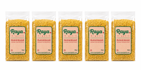 Organik Pilavlık Bulgur 5'li Set (5 x 500 gr Toplam 2,5 kg)