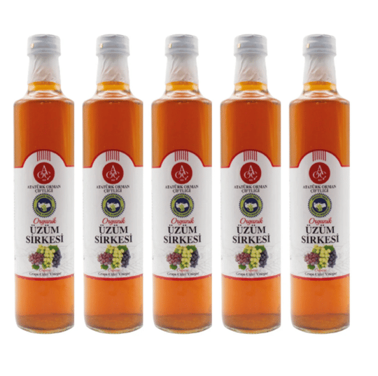 Üzüm Sirkesi 5'li Set (5 x 500 ml)