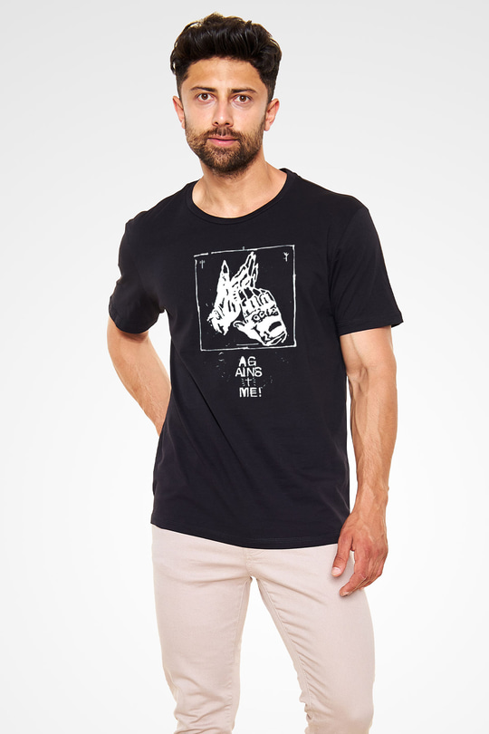  Against Me Siyah Unisex Tişört T-Shirt - TişörtFabrikası