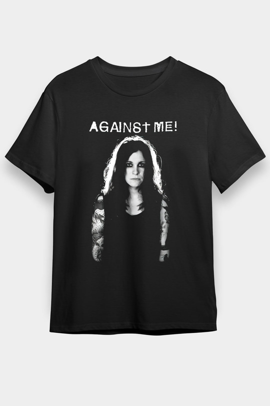  Against Me Siyah Unisex Tişört T-Shirt - TişörtFabrikası
