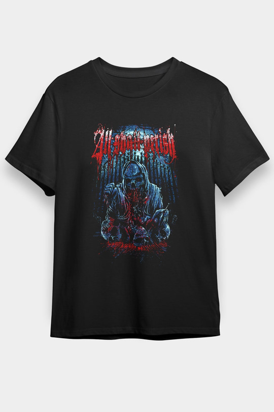  All Shall Perish Siyah Unisex Tişört T-Shirt - TişörtFabrikası