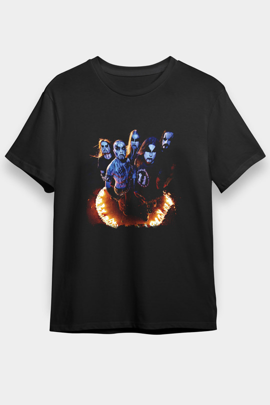 1349 Baskılı Unisex Siyah Tişört