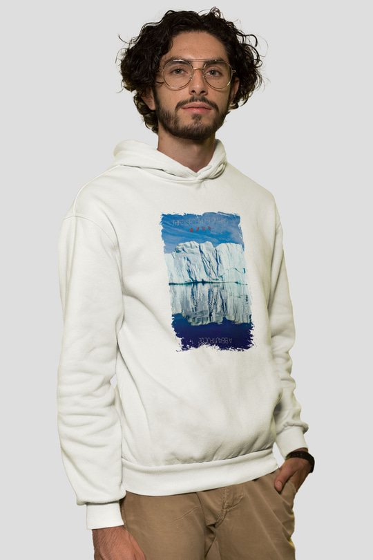 30 Seconds To Mars Baskılı Unisex Beyaz Hoodie