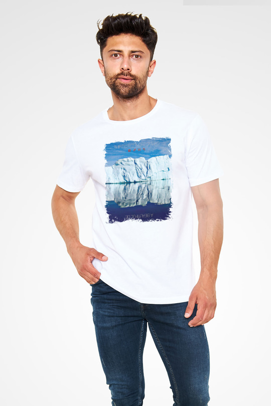 30 Seconds To Mars Baskılı Unisex Beyaz Tişört