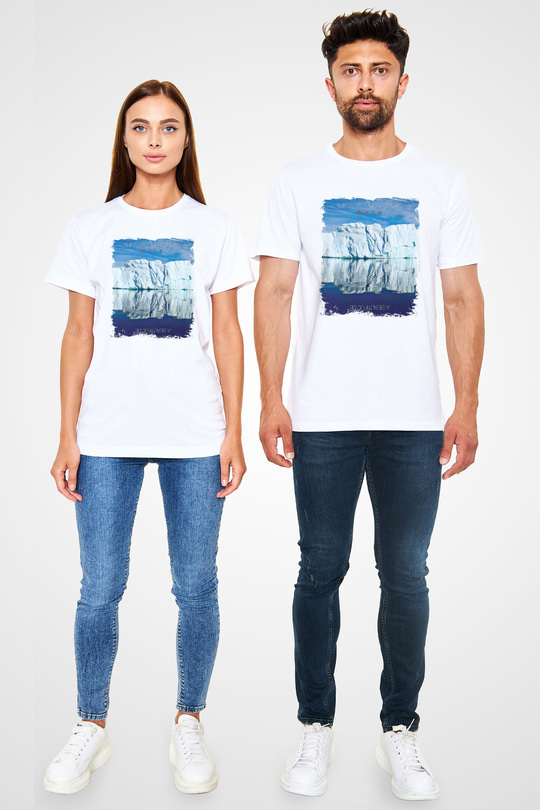 30 Seconds To Mars Baskılı Unisex Beyaz Tişört